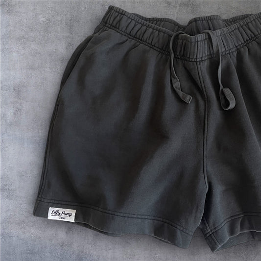 Faded Charcoal Sweat Shorts