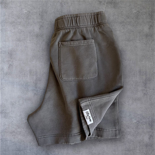 Faded Grey Sweat Shorts