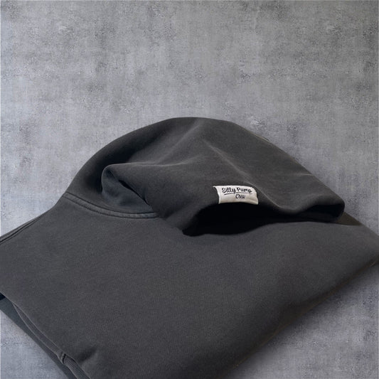 Relaxed Charcoal Fade Hoodie