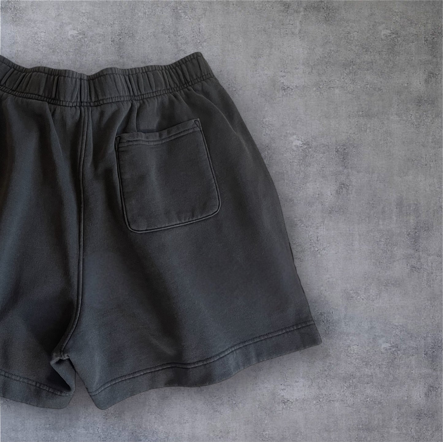 Faded Charcoal Sweat Shorts