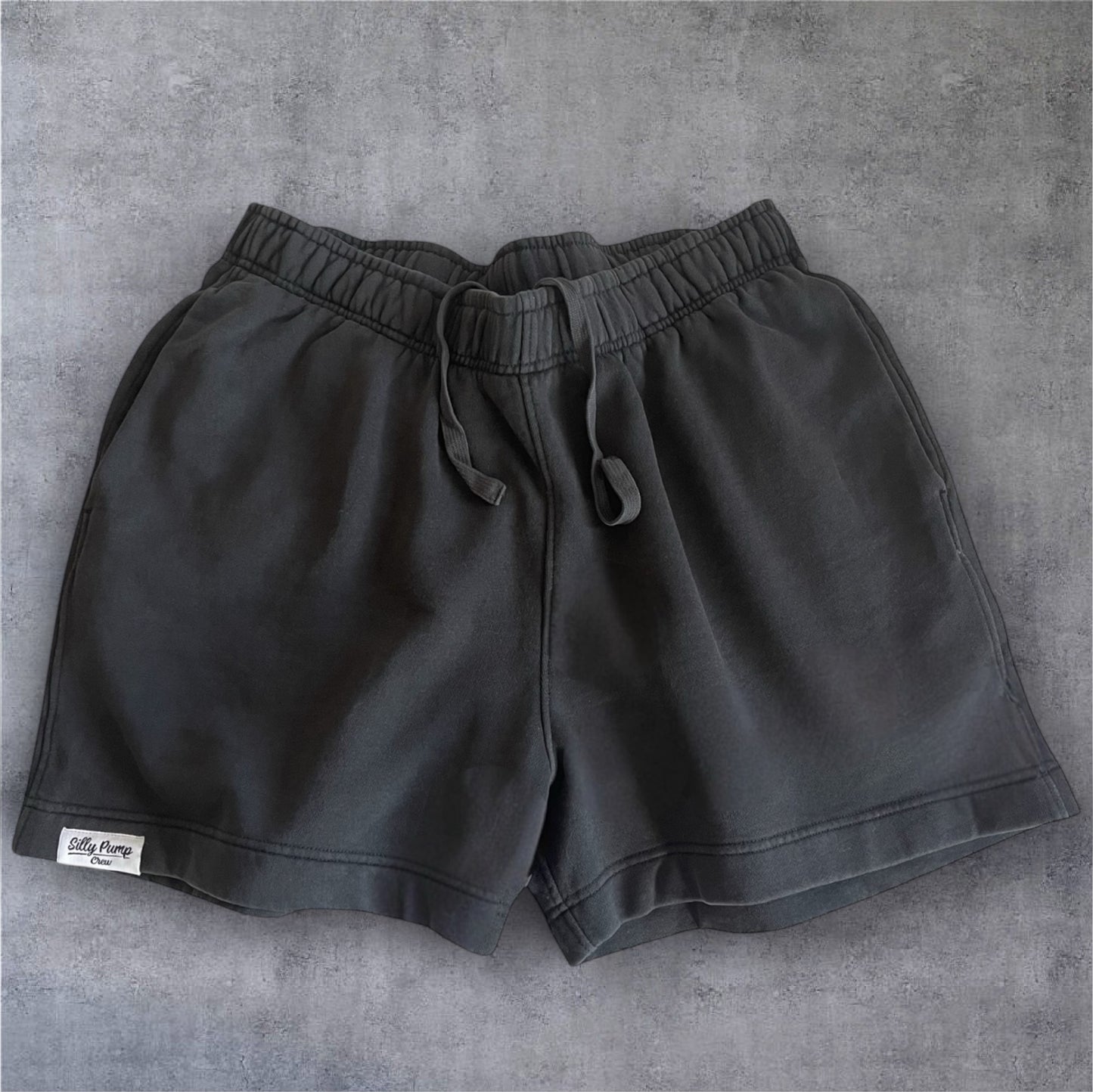 Faded Charcoal Sweat Shorts