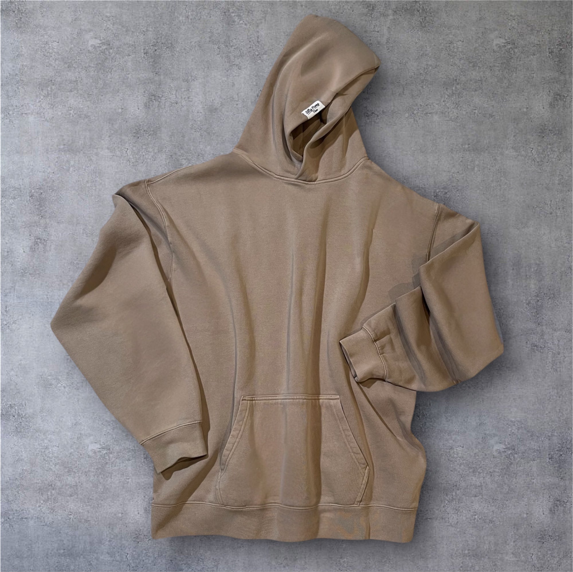 Relaxed Khaki Fade Hoodie – Silly Pump Crew