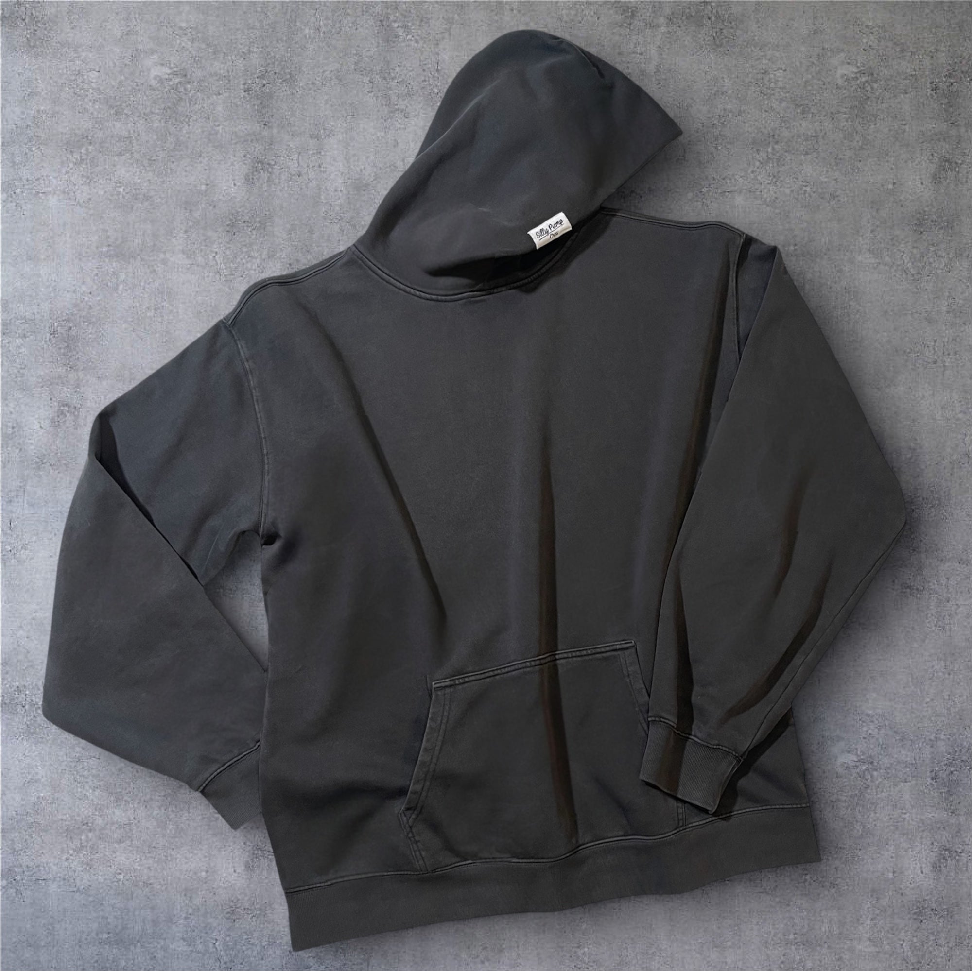 Relaxed Charcoal Fade Hoodie – Silly Pump Crew