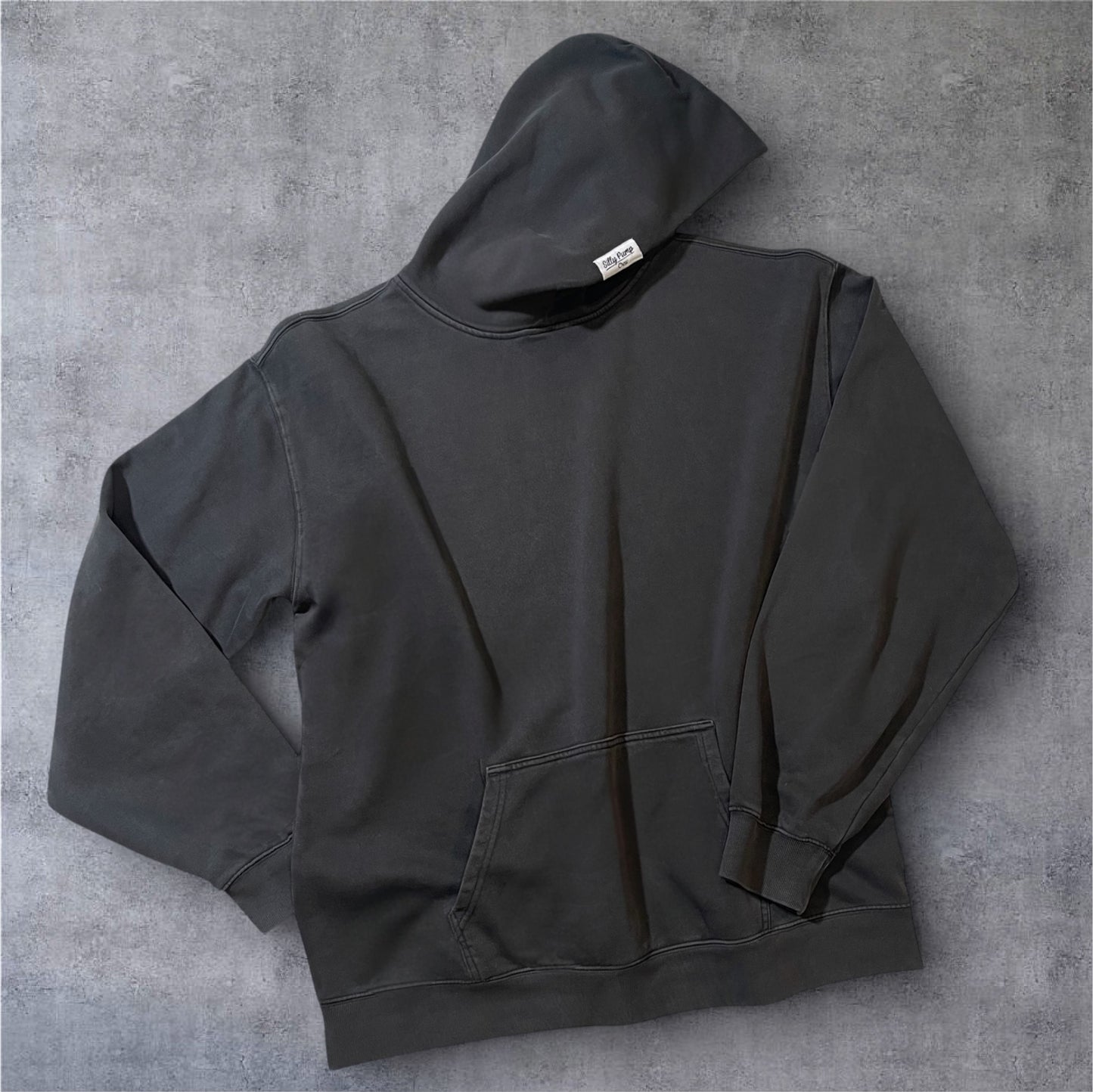 Relaxed Charcoal Fade Hoodie