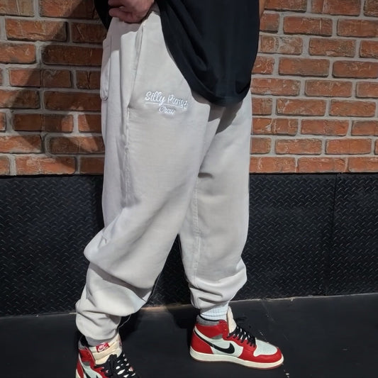Baggy Faded Bone Sweats